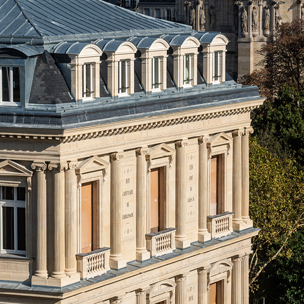 Réhabilitation de la Chambre des Notaires : façades extérieures