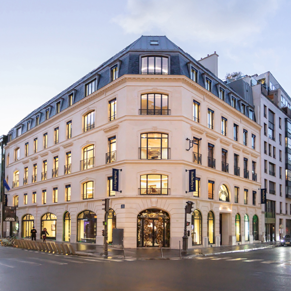 Réhabilitation totale du flagship parisien de la maison Sotheby's, ouvrage patrimonial privé