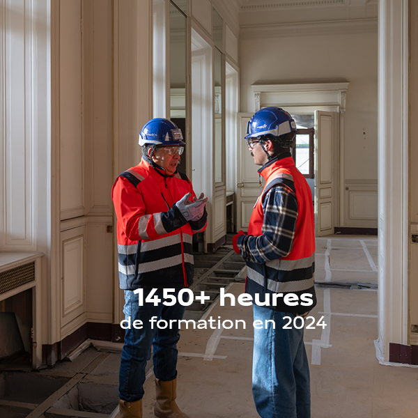 l'innovation dans la formation accompagne la montée en compétences des bâtisseurs et optimise les chantiers