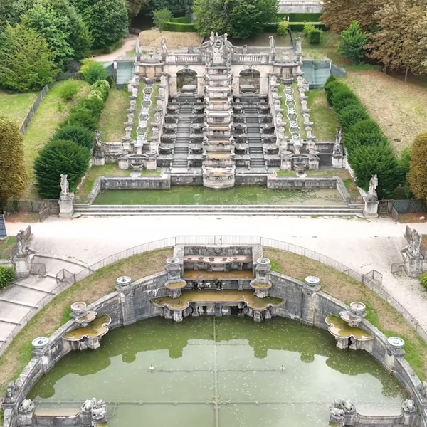 restauration de la grande cascade de saint-cloud