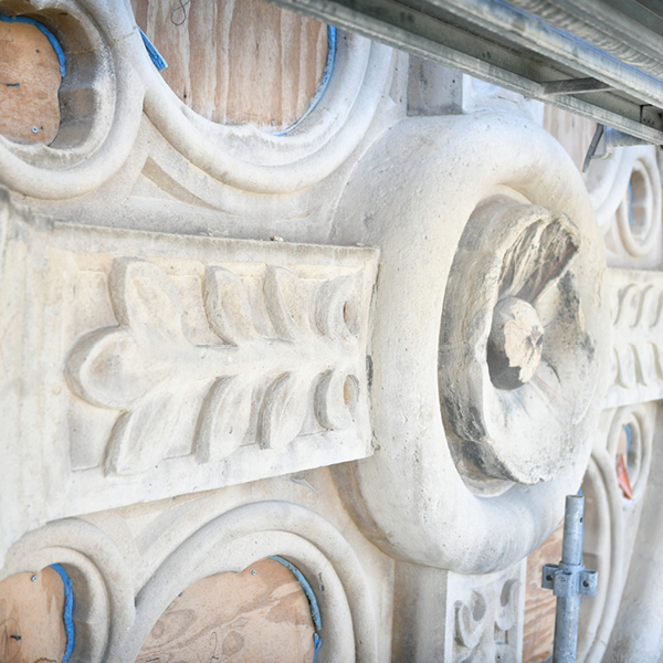 restauration des détails patrimoniaux notre-dame de la gare
