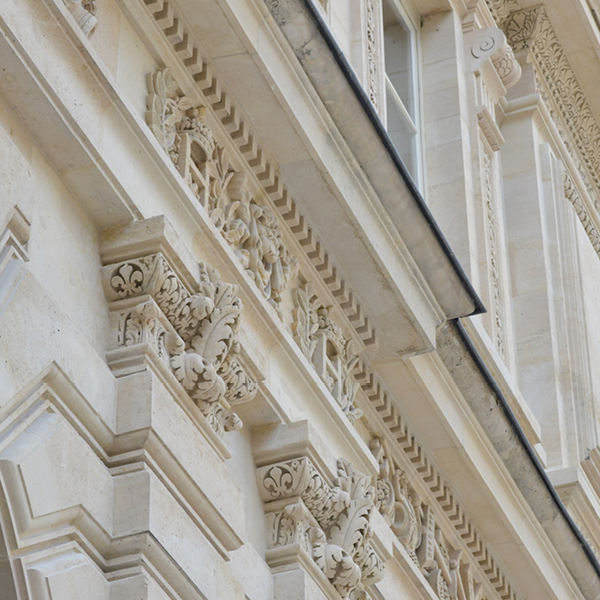 Restauration de la Cours Lefuel au Louvre